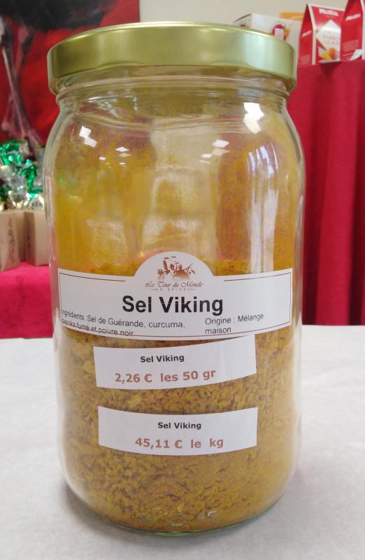Sel viking 40g (Le Tour du Monde en Épices)