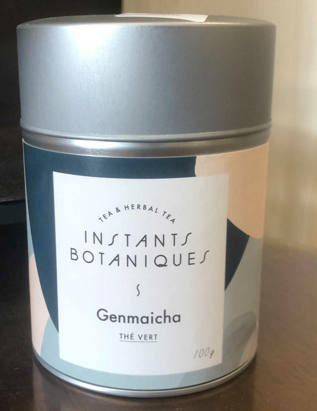 Thé Genmaicha boîte métal