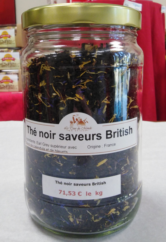 Thé noir saveurs British 40g (Le Tour du Monde en Épices)