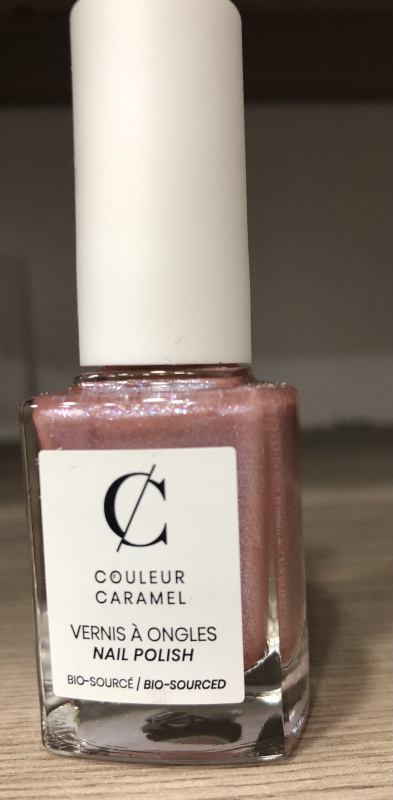 VERNIS scintillant rosé doré