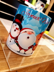 Mug motif Noël