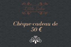 Chèque cadeau 50  €