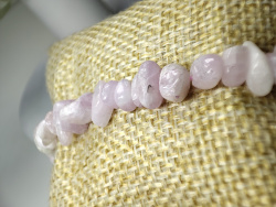 Bracelet pierres naturelles KUNZITE