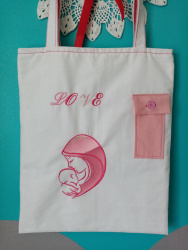 TOTE BAG love mère enfant