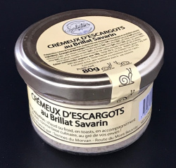 Crémeux d’Escargots au Brillat Savarin 80 gr