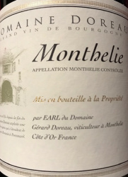 Monthélie   2017  - 75 cl