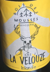 Bière Blonde " La Velouze " - 5.6 % - 33 cl