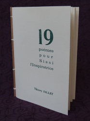 Livre "19 poèmes pour Sissi l'Inspiratrice" Thierry Jallet