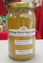 Mélange raz zl hanout jaune 40g (Le Tour du Monde en Épices)