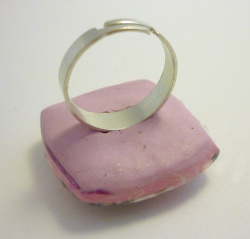 Bague "pink mosaic"