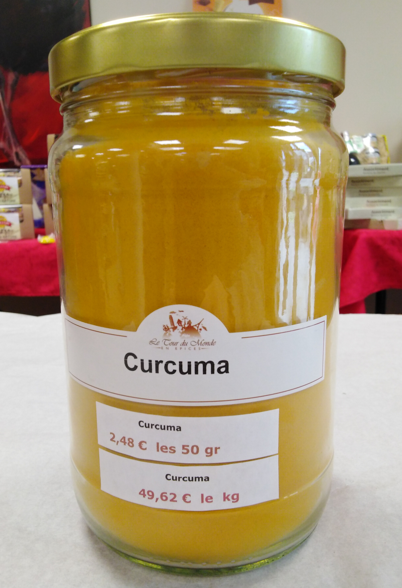 Épice - Curcuma 40g (Le Tour du Monde en Épices)