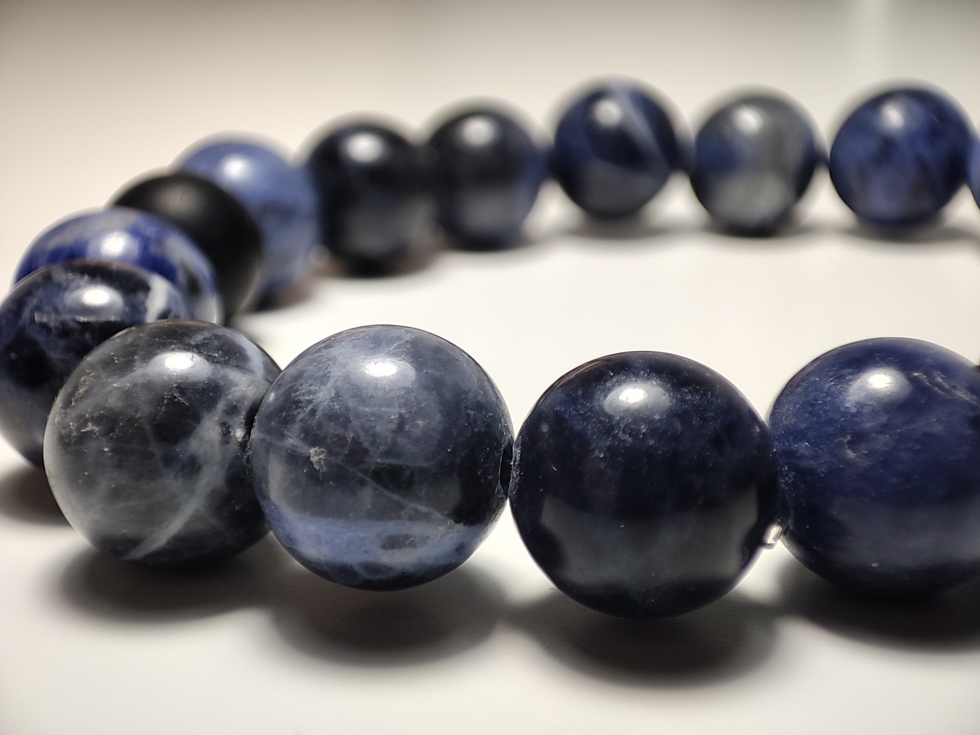 Bracelet pierres naturelles SODALITE