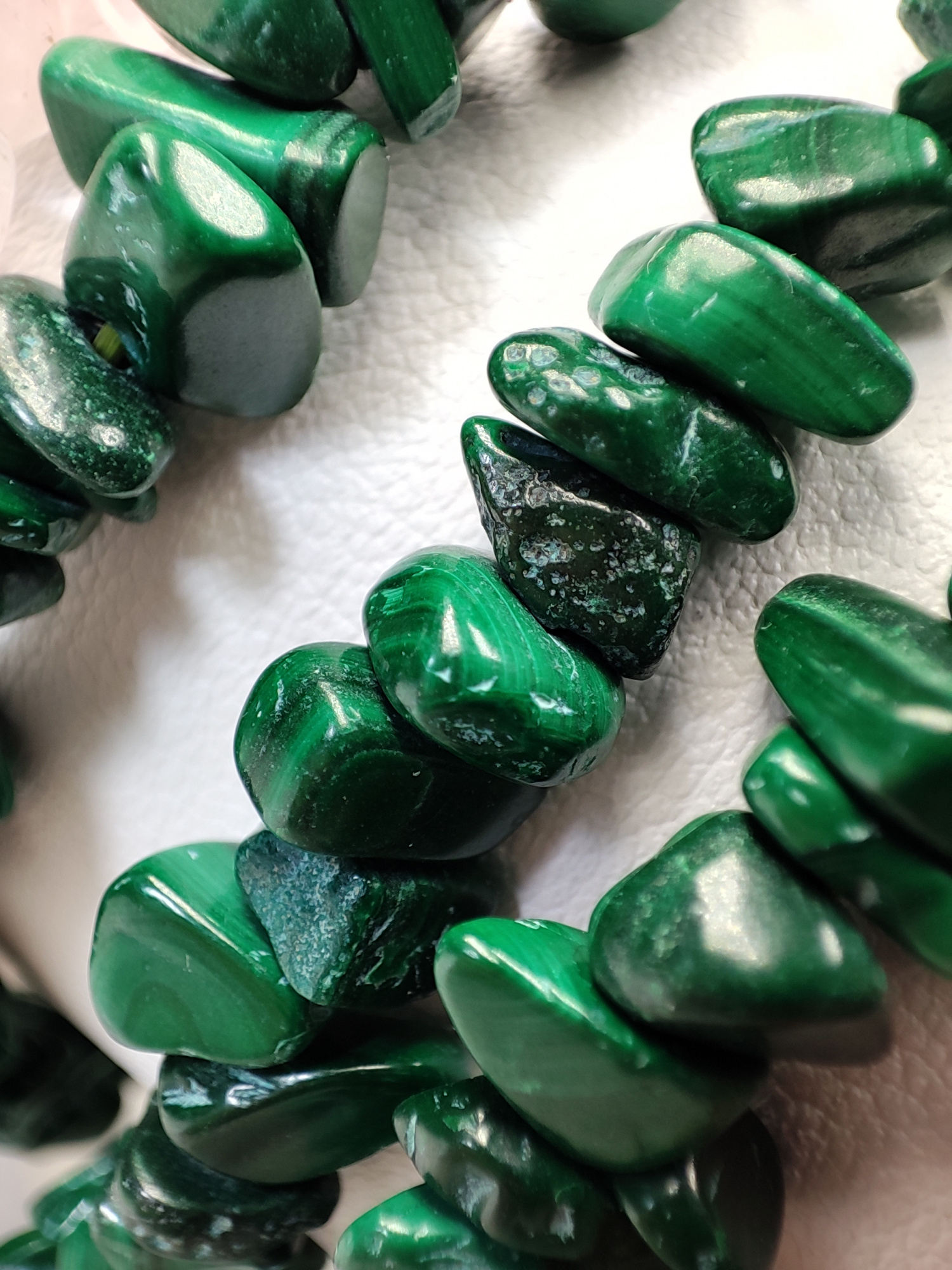 Bracelet pierres naturelles MALACHITE