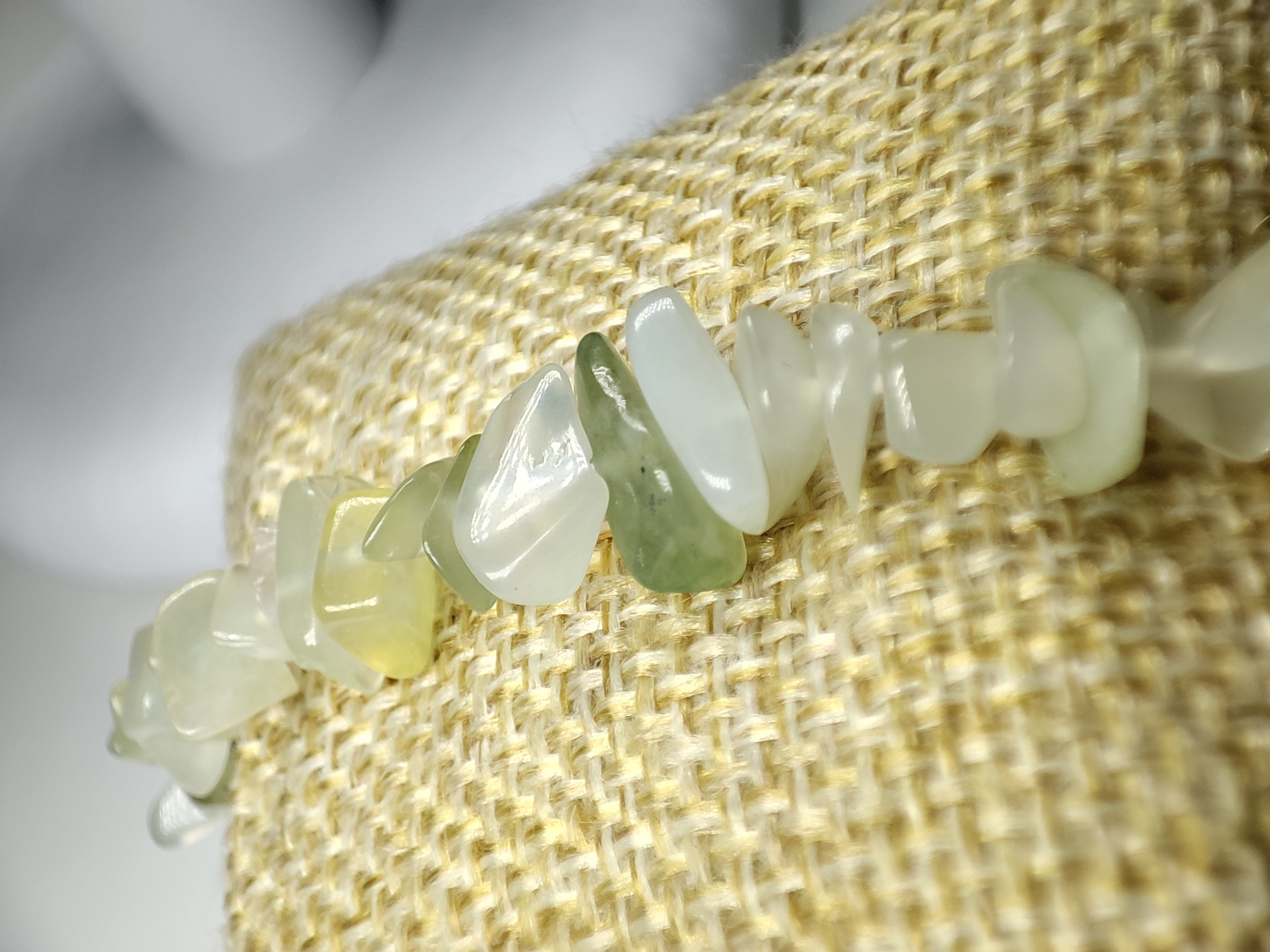 Bracelet pierres naturelles NEW Jade (serpentine)