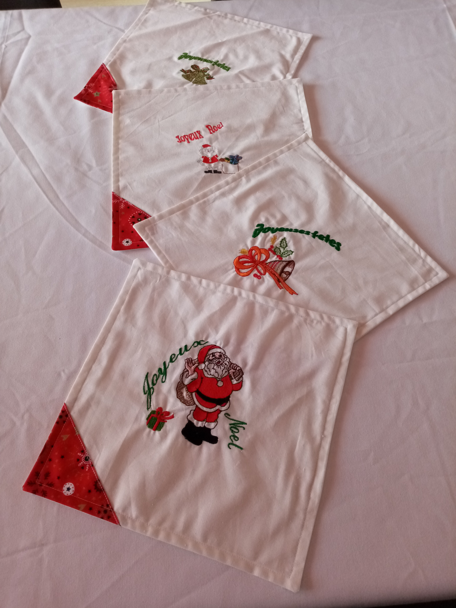 Serviette de Table joyeux Noël fête