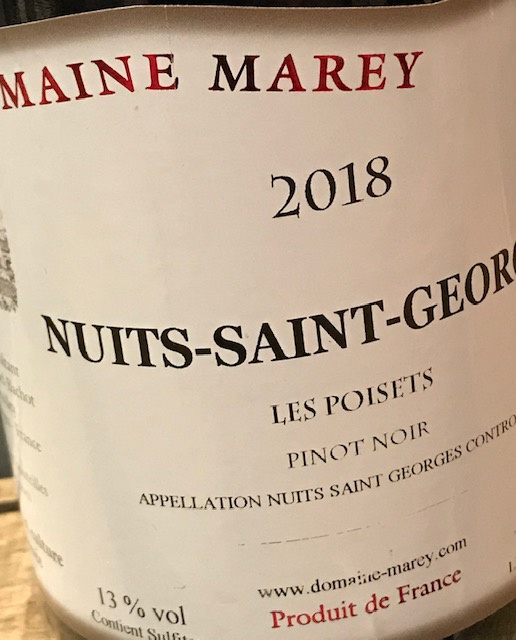 Nuits st Georges 2018 "Les Poisets" - 75cl