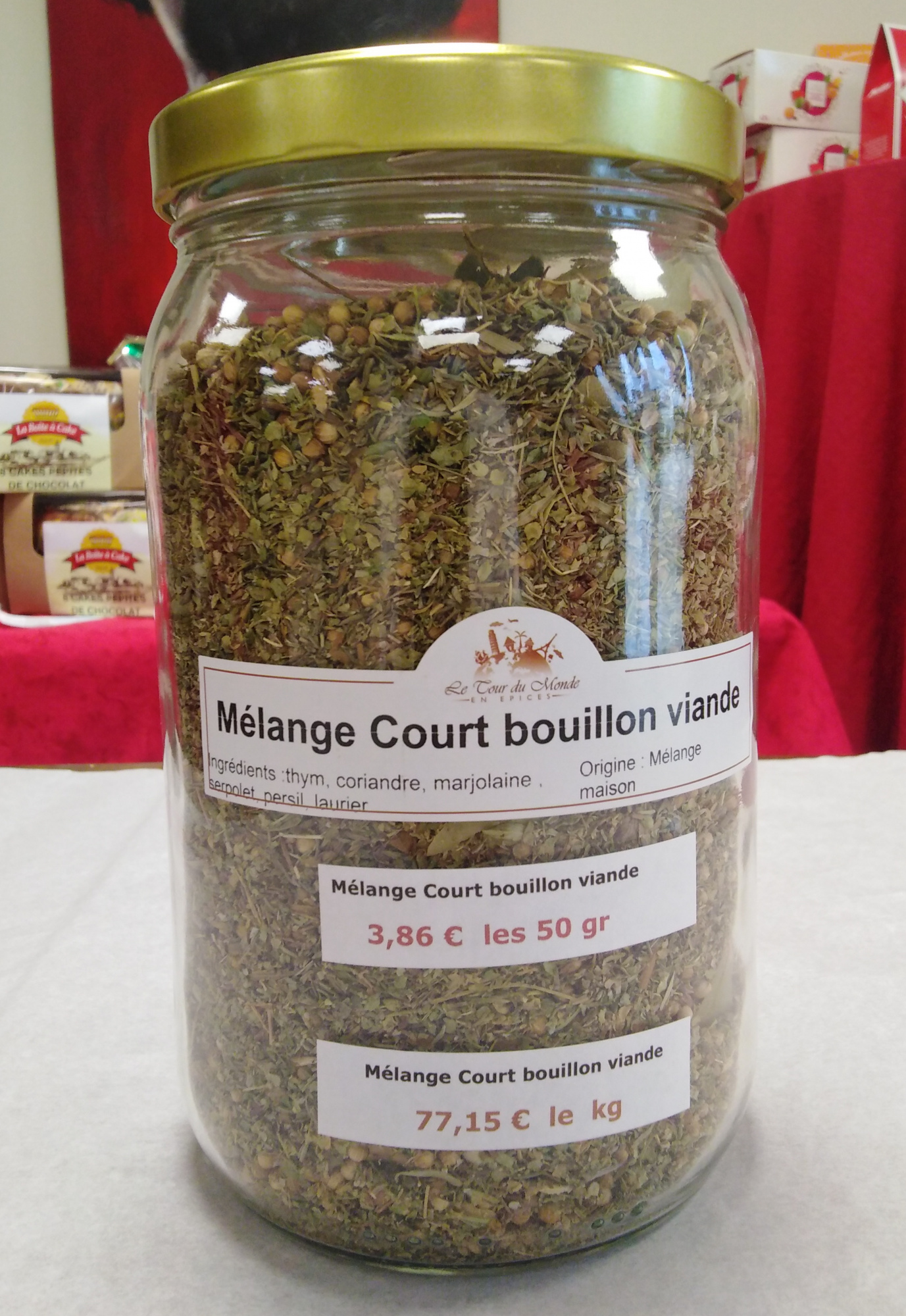 Mélange court bouillon viande 40g (Le Tour du Monde en Épices)