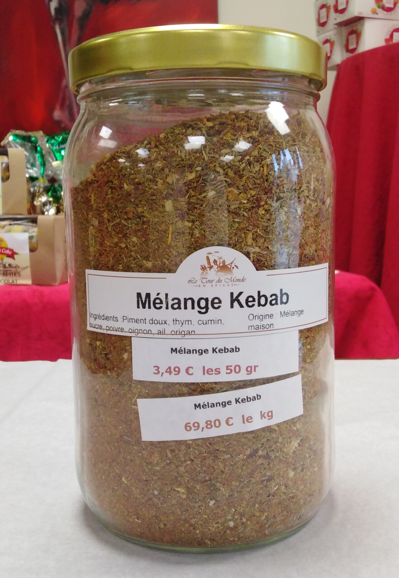 Mélange kébab 40g (Le Tour du Monde en Épices)