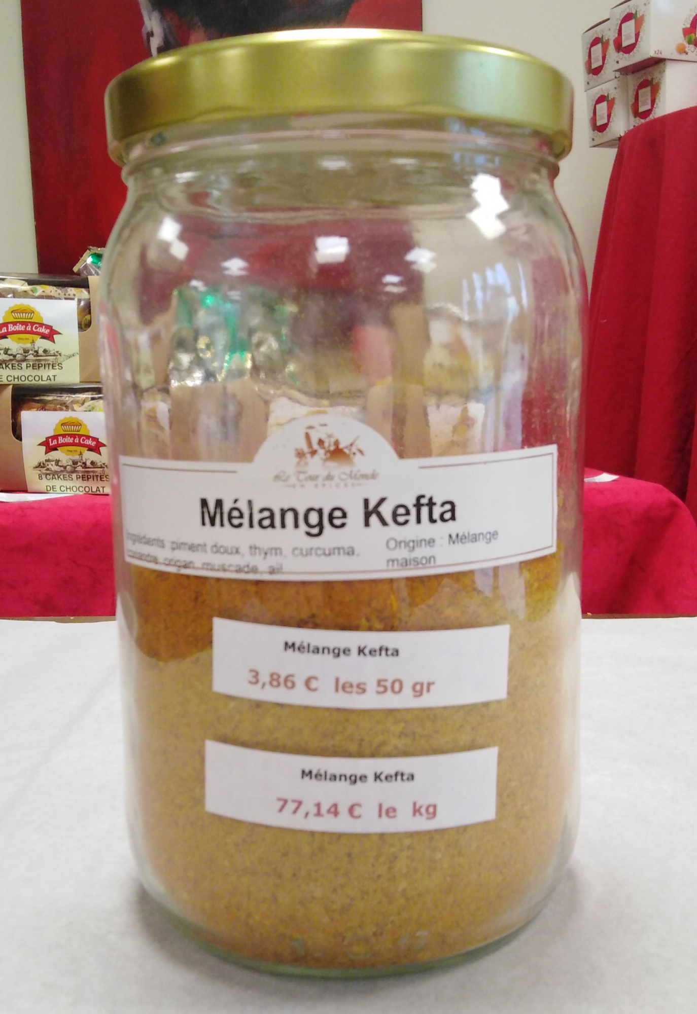 Mélange kefta 40g (Le Tour du Monde en Épices)