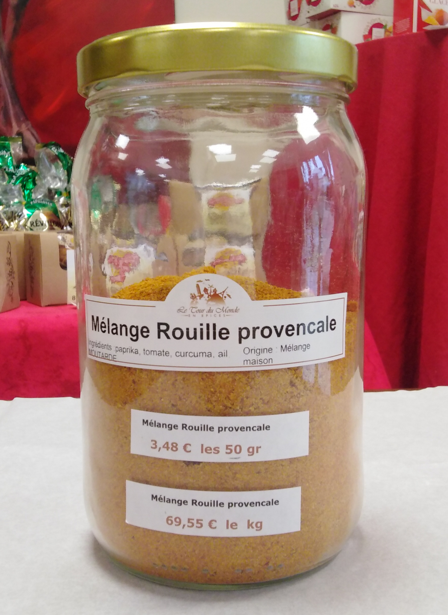 Mélange rouille provençale 40g (Le Tour du Monde en Épices)