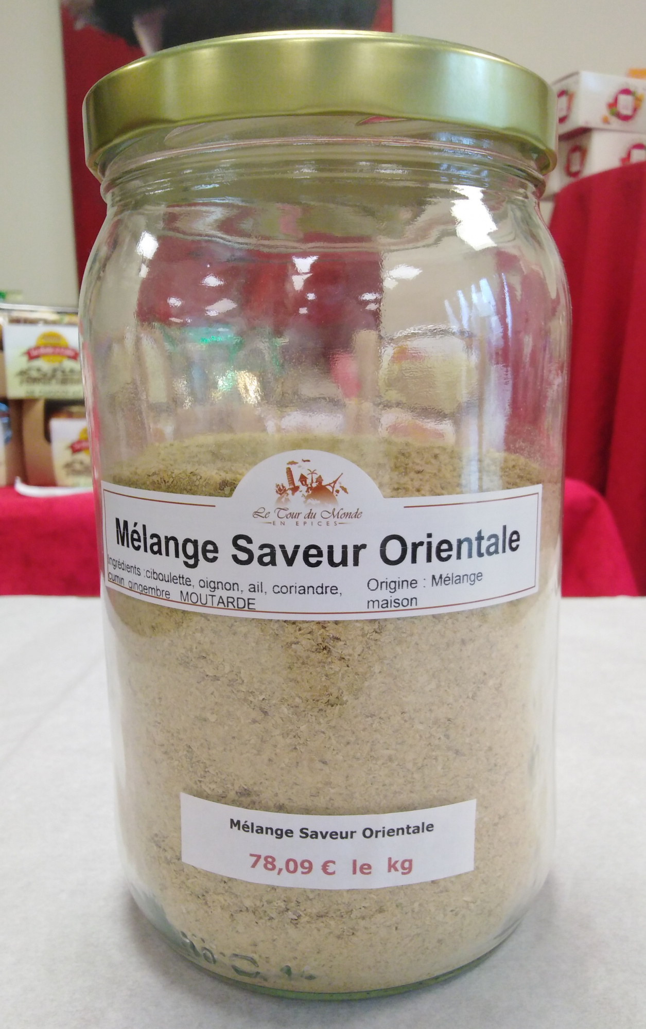 Mélange saveur orientale 40g (Le Tour du Monde en Épices)