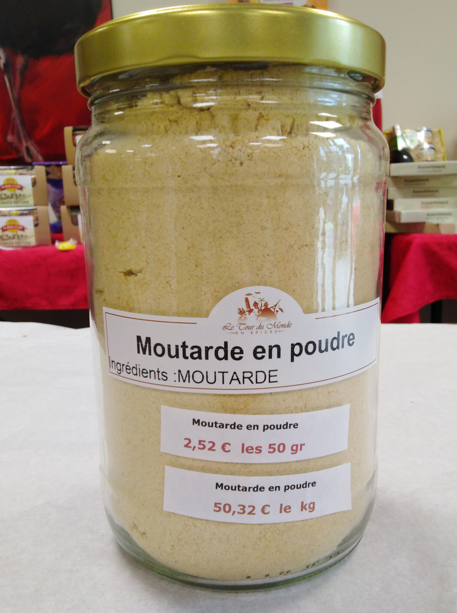 MOUTARDE en poudre