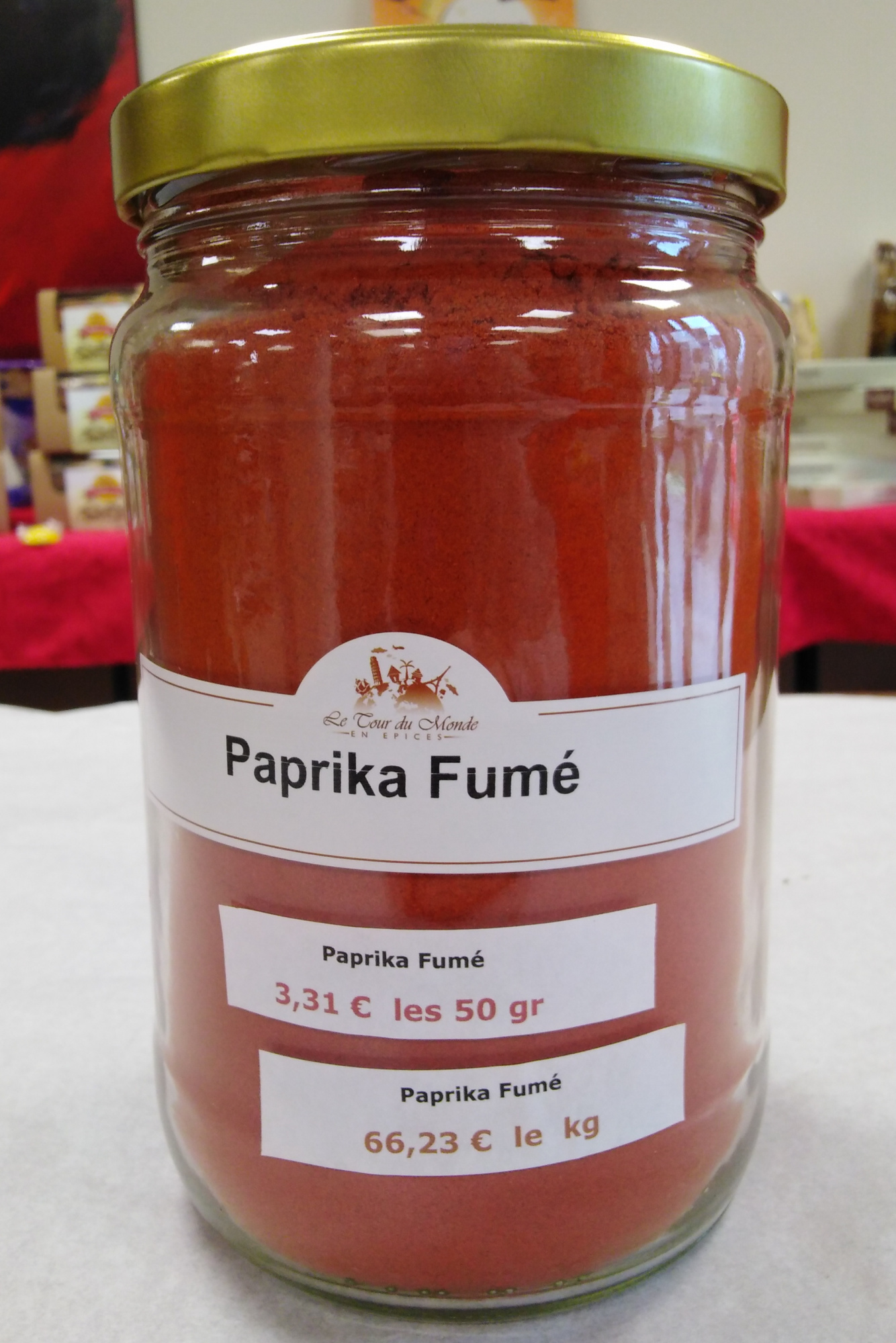 Épice - Paprika fumé 40g (Le Tour du Monde en Épices)