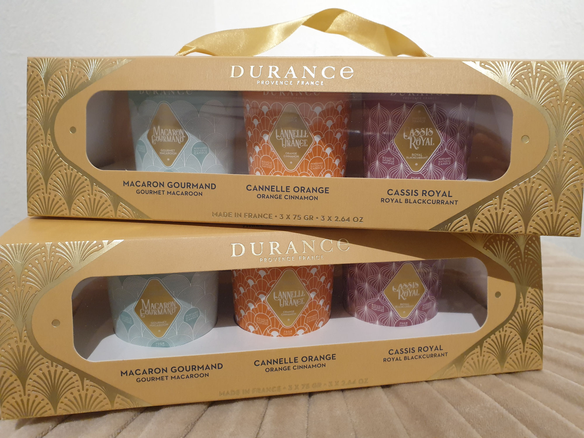 Coffret petites bougies DURANCE