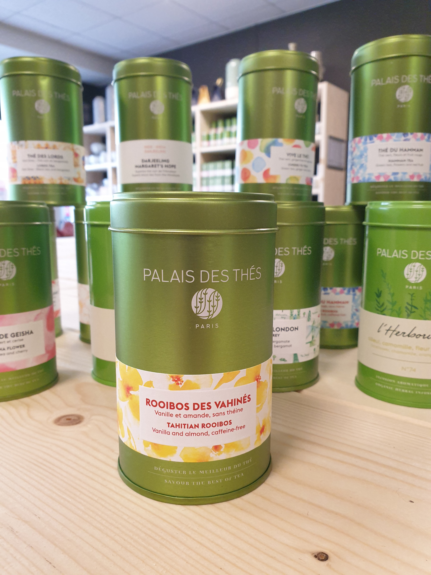 Rooibos des vahinés Palais des thés boîte métal 11.70