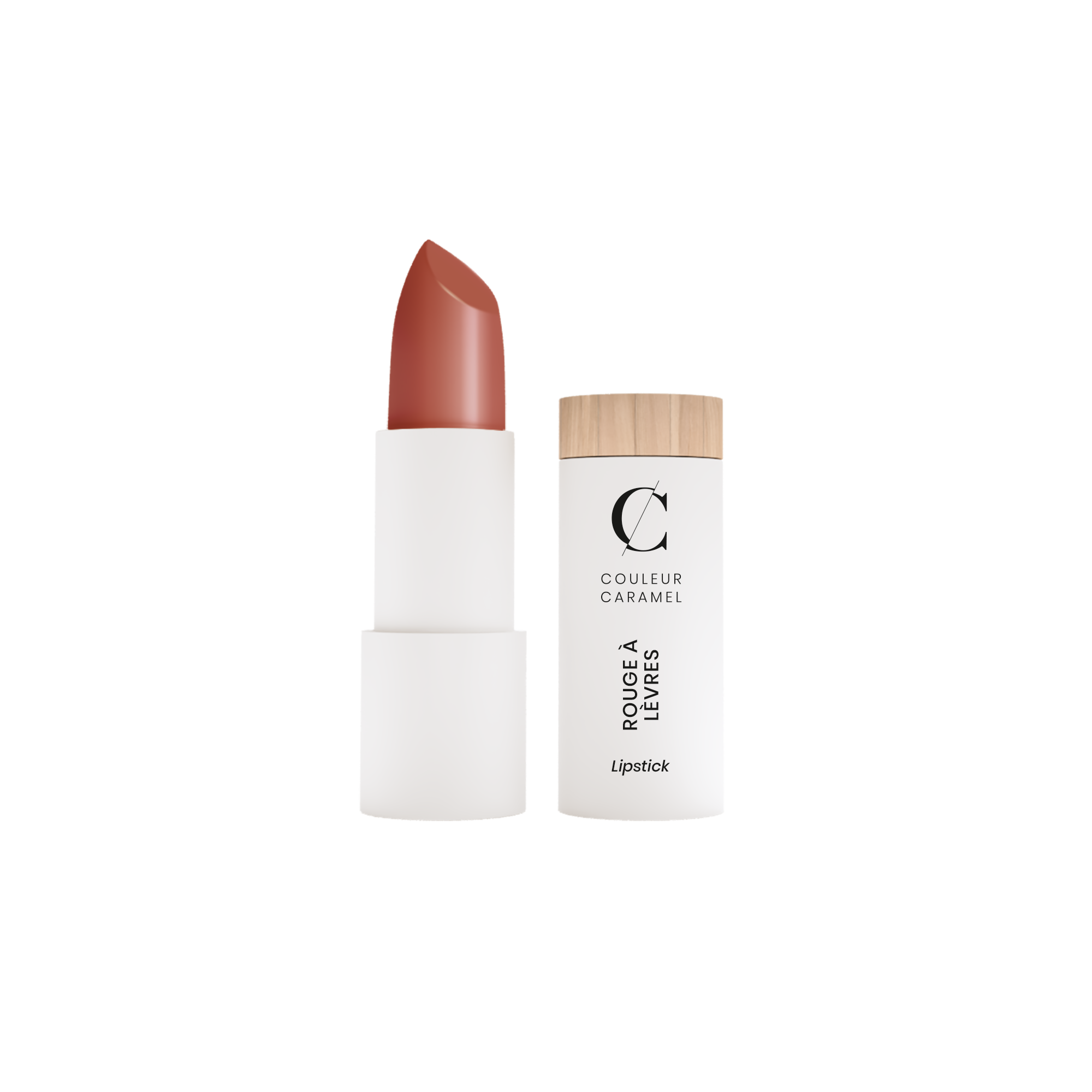 ROUGE A LEVRES N°281  MAT nude brun doux