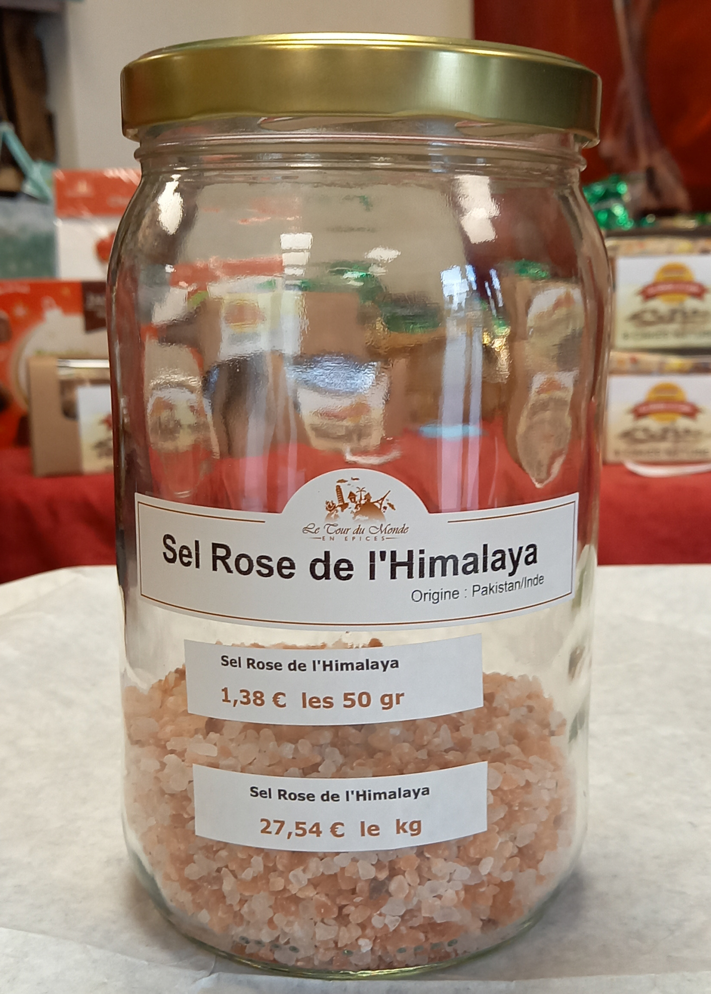 Sel Rose de l'Himalaya 40g (Le Tour du Monde en Épices)